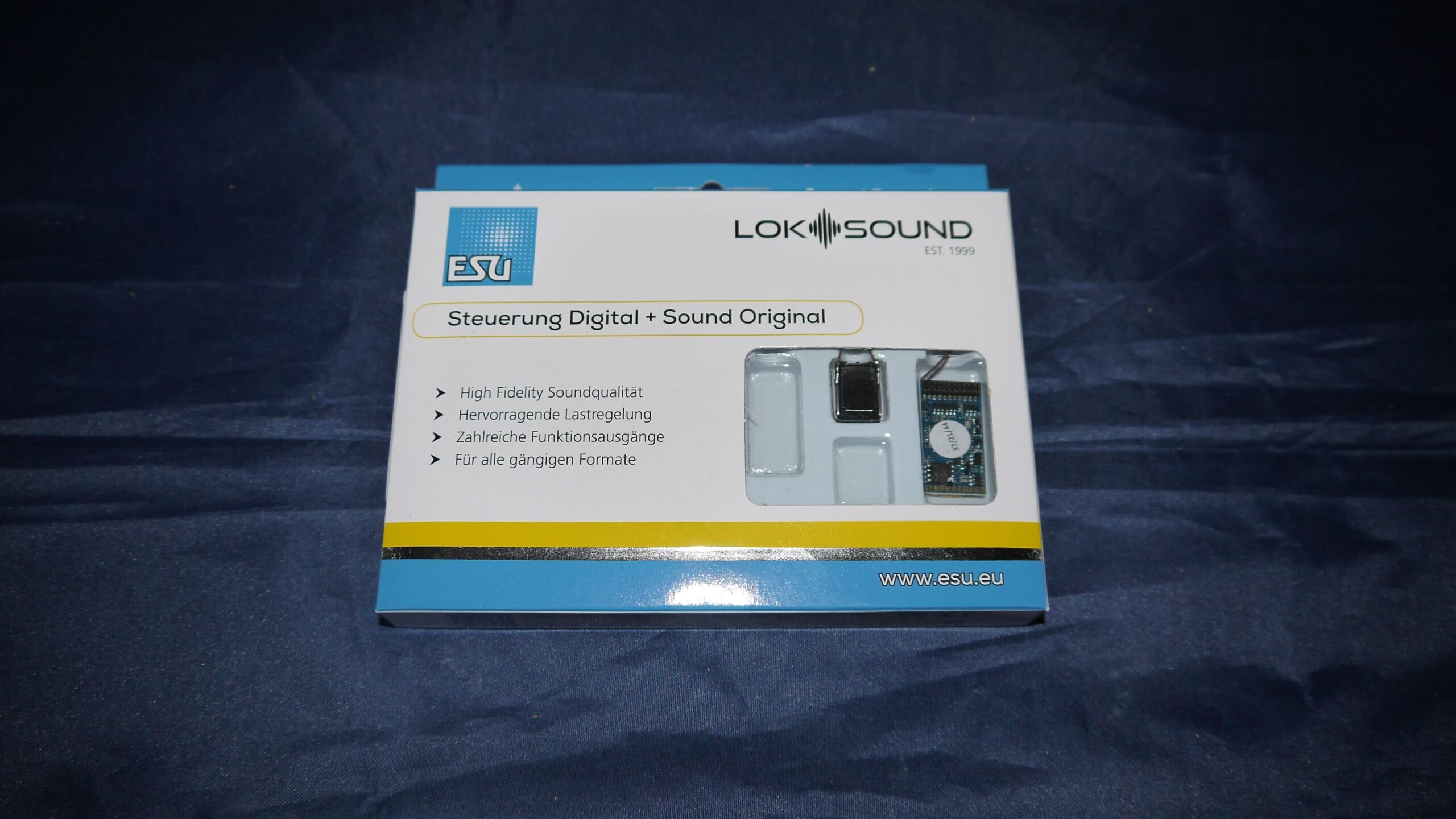 ESU 58419 LokSound 5.0 NYT  DCC/MM/SX/MFX til "selvprogrammering'' med 21 PIN MTC NEM 660 stik