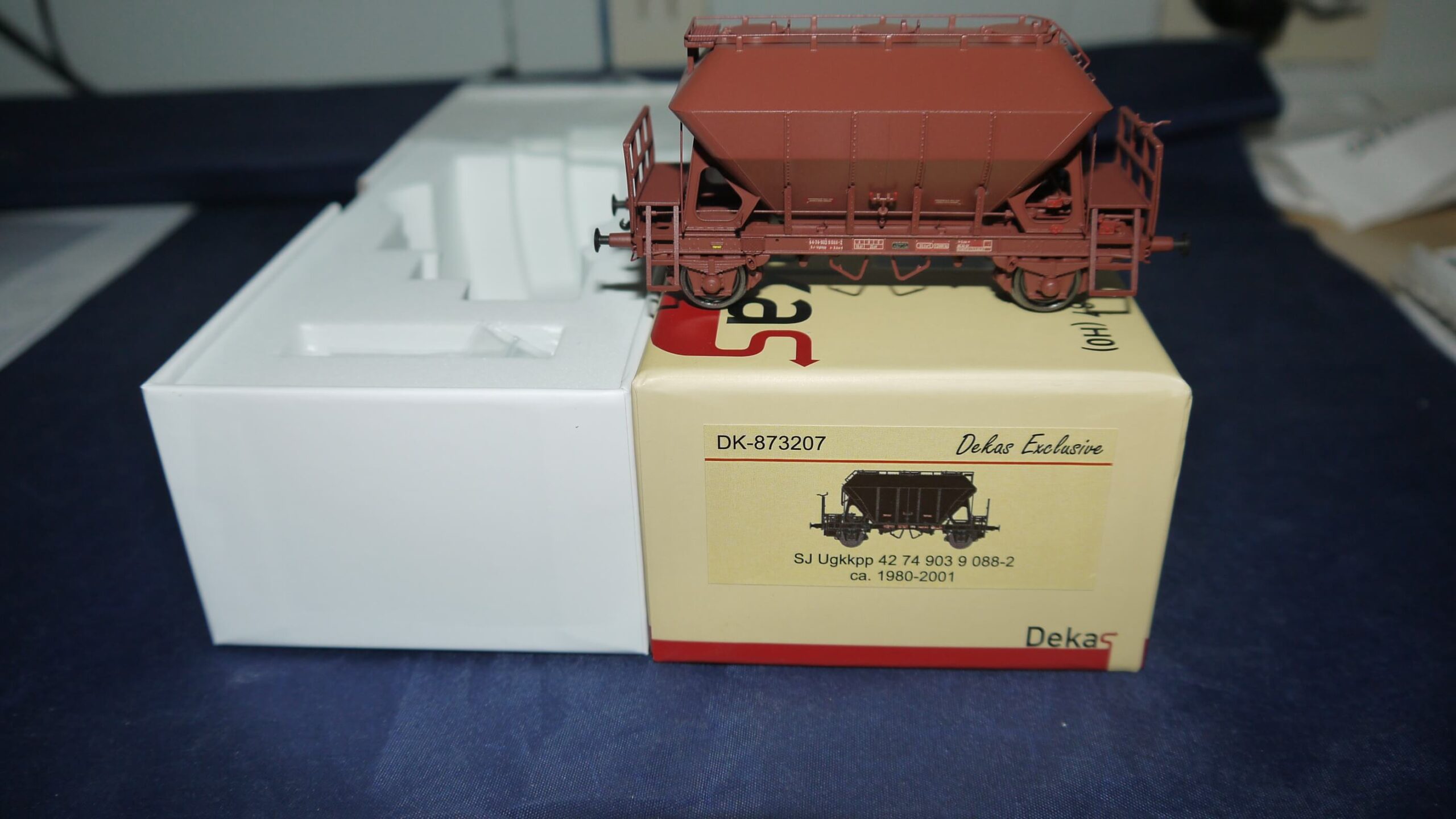 Dekas 873207 SJ Ugkkpp 42 74 903 9 088-2, ca 1980-2001, ep IV, H0 DC Vejl 389 Kr.