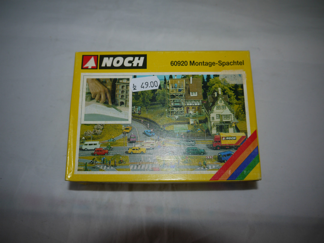 NOCH 60920 Montage Spartelmasse 500 G nyt i Pakning.