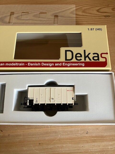 DEKAS 872122 Kølevogn DSB IVM 20 257 Ca 1952-58 Ny H0. Vejl 399 kr