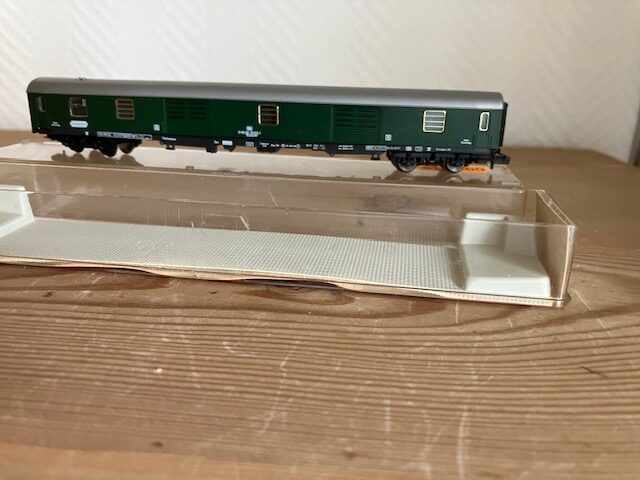 Fleischmann 8100 DB Pakvogn Frankfurt AM .Let Brugt Spor N.