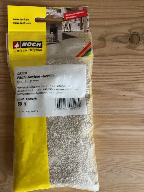 NOCH 09228 Profi Kampesten 1-2 mm 80 g.  Nyt