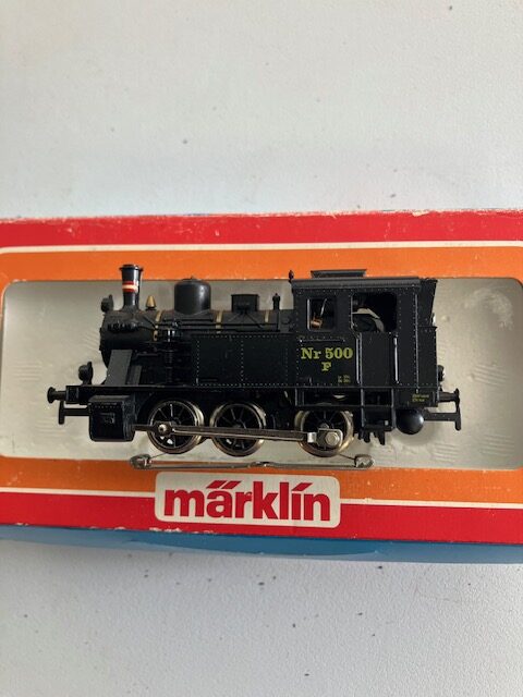 Märklin 3029 DSB F maskine F 500 Analog Ho Let Brugt.