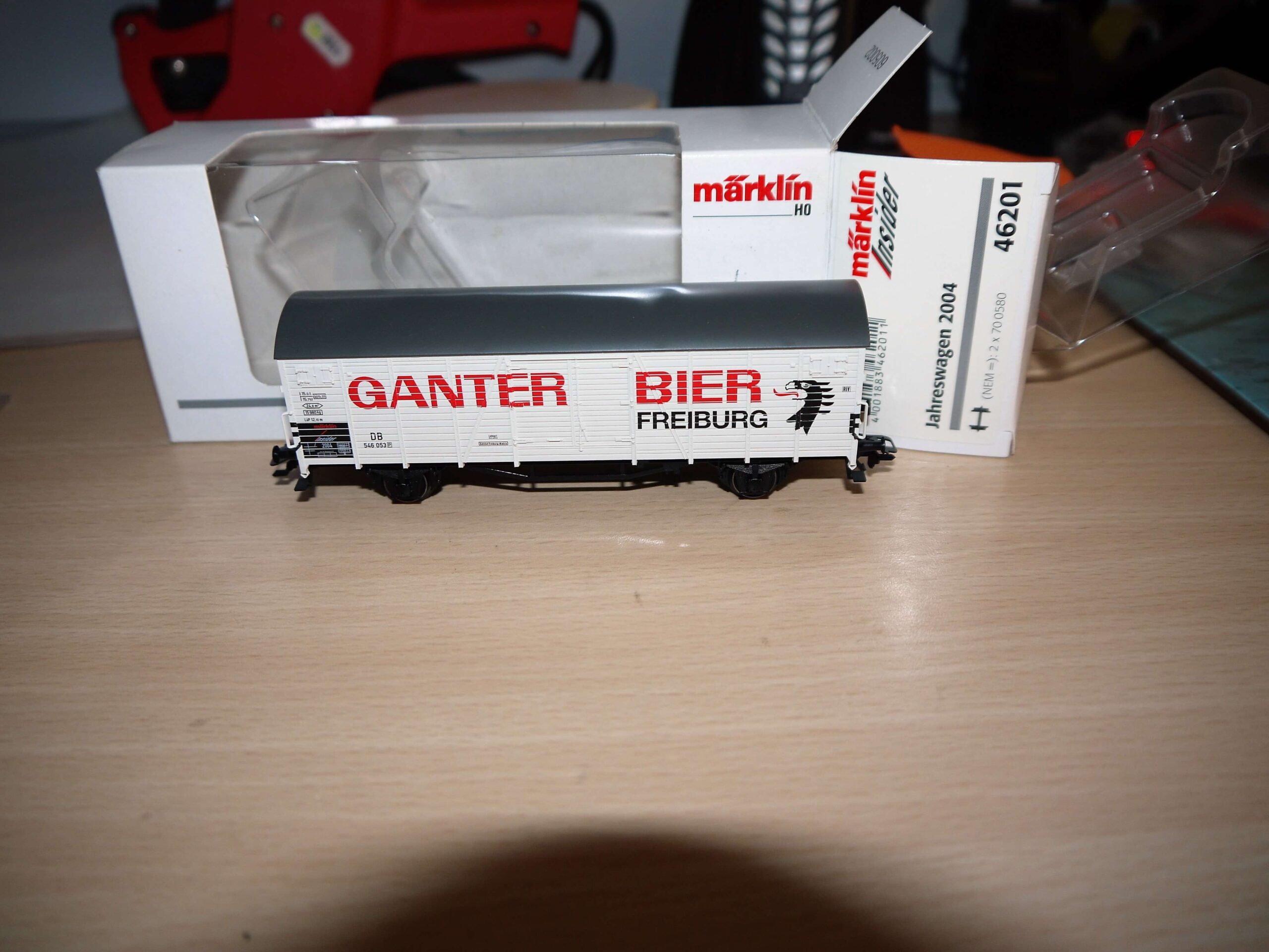 Märklin 46201 Insider Årsvogn 2004 Som Ny i æske H0. Let brugt.