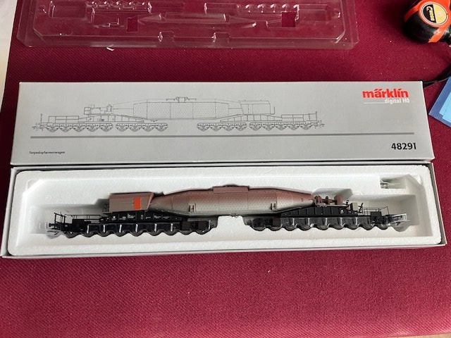 Märklin 48291 Torpedovogn Let Brugt . H0.