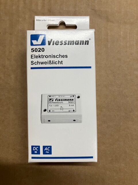 Viessmann 5020 Elektronisk Svejseblink Nyt Til 1538 Svejser H0