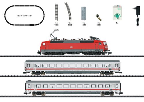 MiniTrix 11150 Startpakke "InterCity" med BR 120 SPOR N  NYT