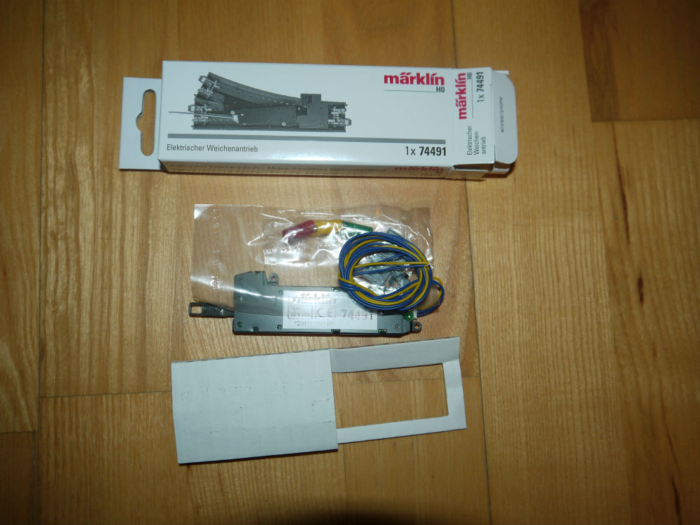 Märklin 74491 El drev til sporskift nyt