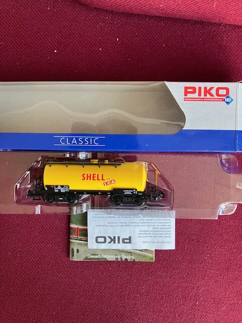 PIKO 95972 DSB Ze 502 833 shell Danmark  ICA H0. Let Brugt.