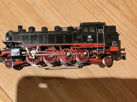 Märklin Br 26 173 Flot damper Med Telex Analog H0.