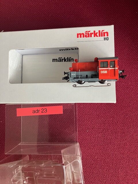 Märklin 36821 DSB Køf Diesel H0 Let Brugt.. adr 23