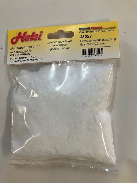 HEKI 33522 Snepulver 50 G 0,7 mm NYT