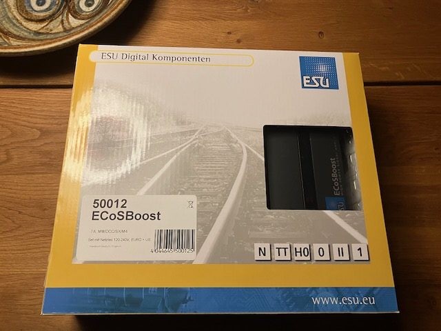 ESU Ecos 50012 Booster Til Ecos Ny I æske Alle Skalaer. Med M 4(MFX)
