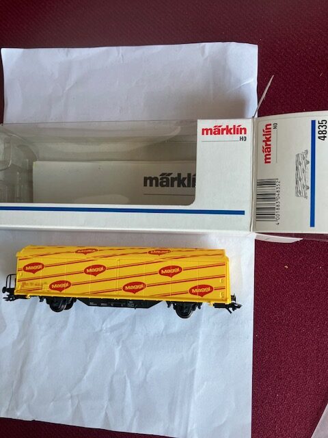Märklin 4835 SBB CFF MAGGI Som Ny fra Samling H0.