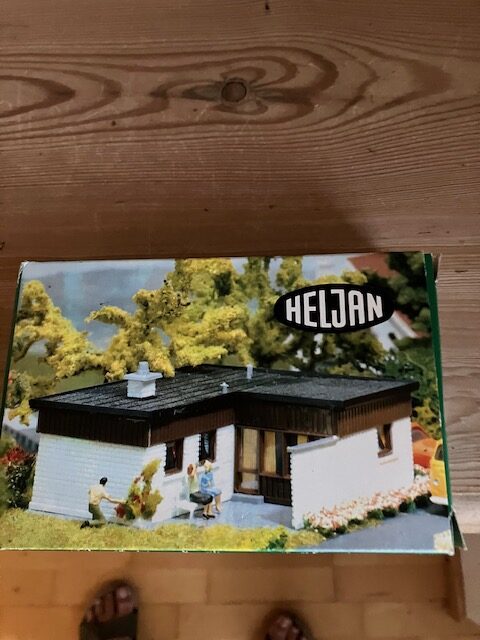 Heljan 1774 Dansk Villa Hvid Nyt Byggesæt H0.10x9x4,5 cm