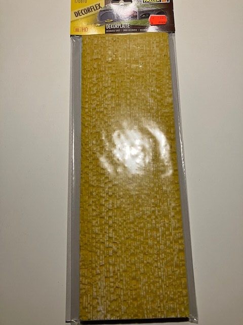 Faller 170810 Dekoplade Profi (2 stk) Stenbrud 370x125x6 mm H0 Nyt