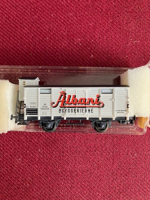 Liliput 214 A Albani  DSB Zb 99692  Som Ny fra Samling H0 DC.