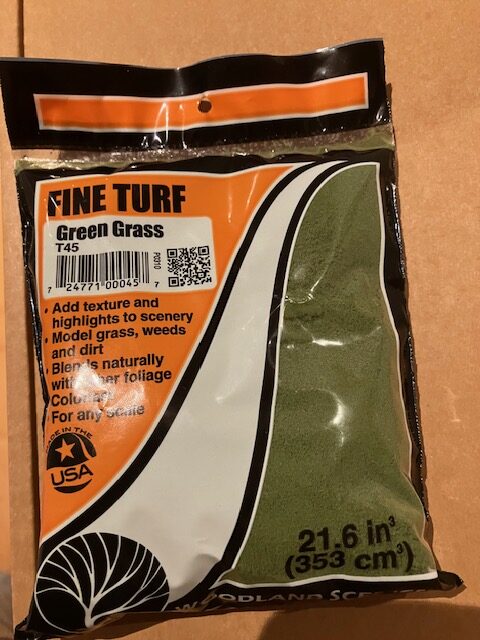Woodland T 45 Fine Turf Green Grass 353 Cm2 Nyt