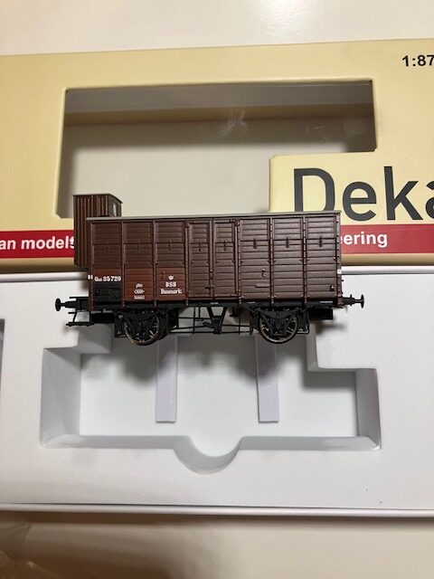 DEKAS 872419  DSB QDR 35720 Ca 1957-64 Ny. Ved køb af 3 stk - 20%