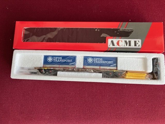 ACME 40371 DSB Containervogn  DFDS transport. NYT. H0