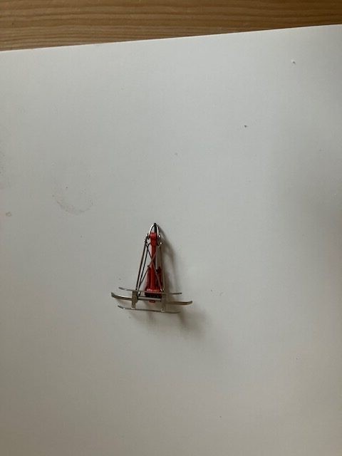Märklin Pantograf 15 Ny H0. rød. Vejl 150 Kr.
