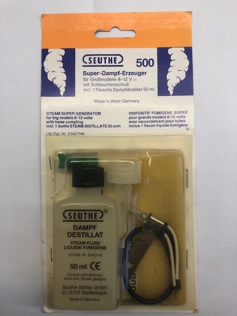 Seuthe 500 Røggenerator  8-12 Volt med Olie 50 ml Som Ny.