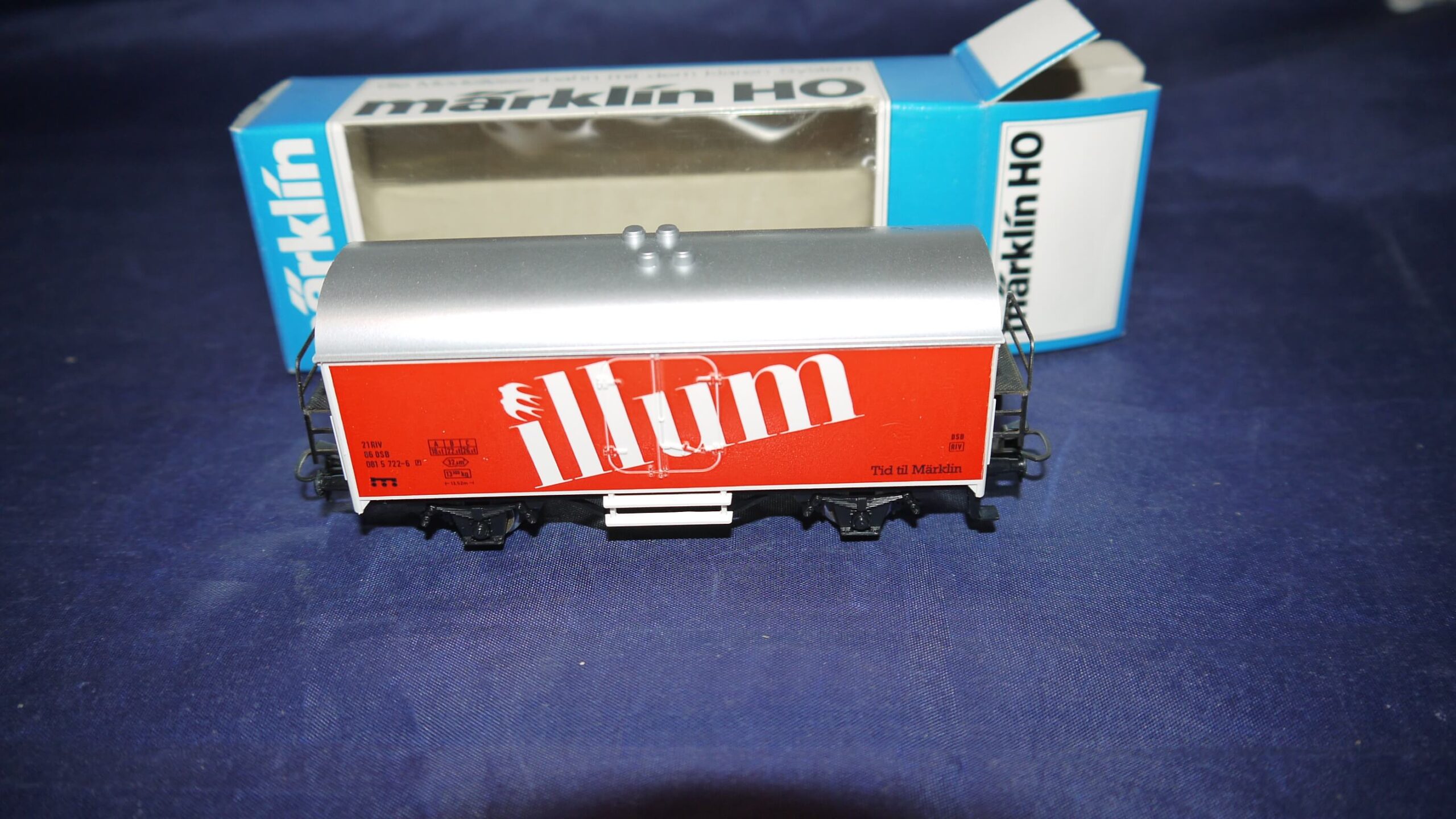Märklin Illum Vogn DSB, Let Brugt Som Ny i æske H0 AC