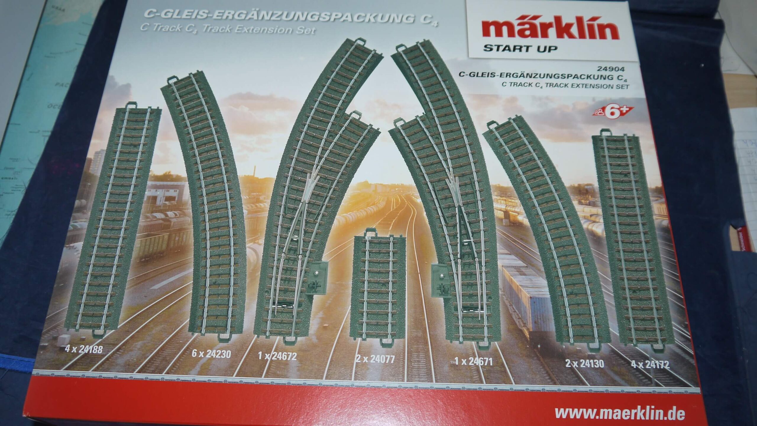 Märklin 24904 Udvidelses sæt Nyt