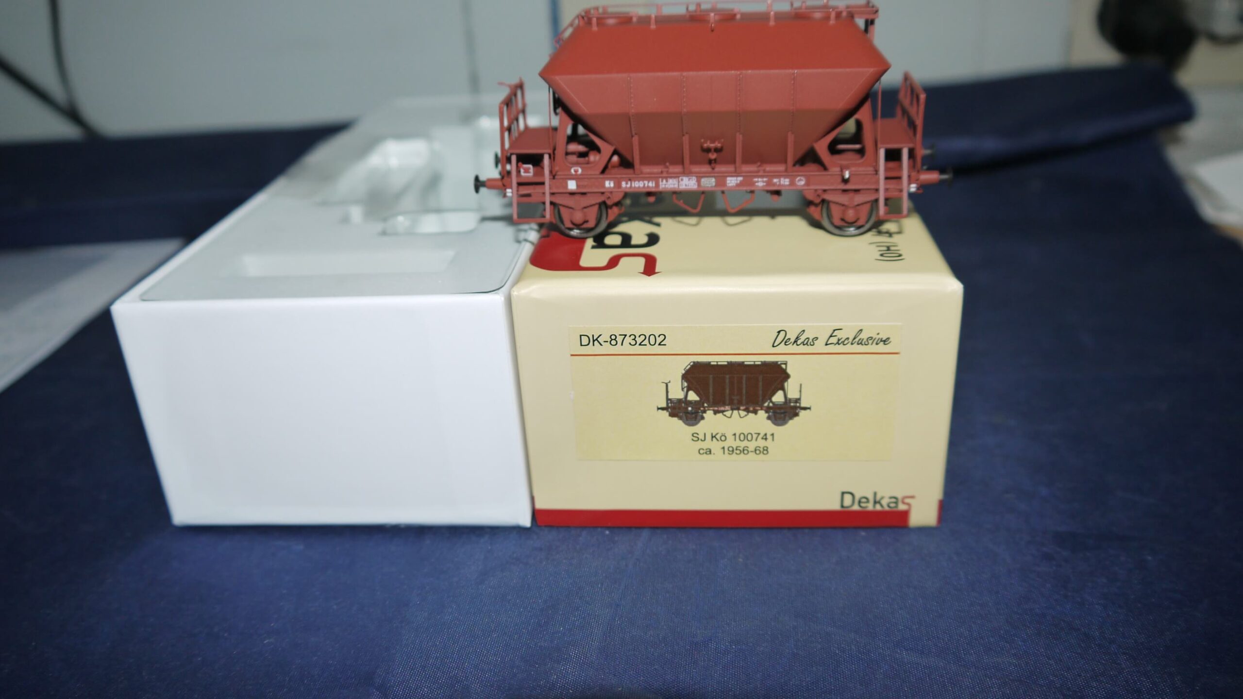 DEKAS 873202 SJ  kö 100741 1956-68  Silovogn  H0 DC. Vejl 389 Kr