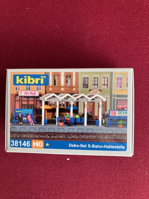 KIBRI 38146 Deko Sæt til S Bahn H0 Nyt .
