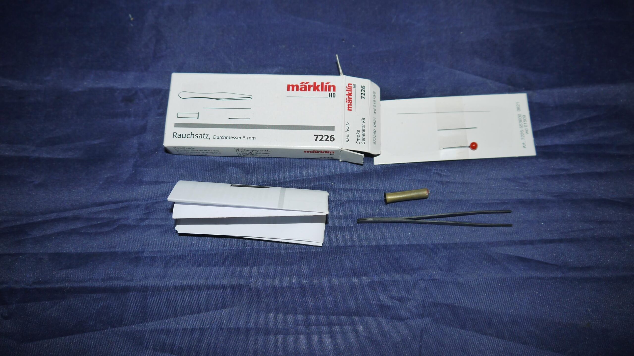 Märklin 7226 Røggenerator til damlokomotiver Nyt i æske..