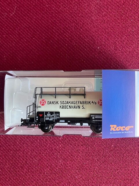 ROCO 66817 DSB DS Dansk SojakageFabrik A/S KBN  Som Ny i Æske. H0.DC,