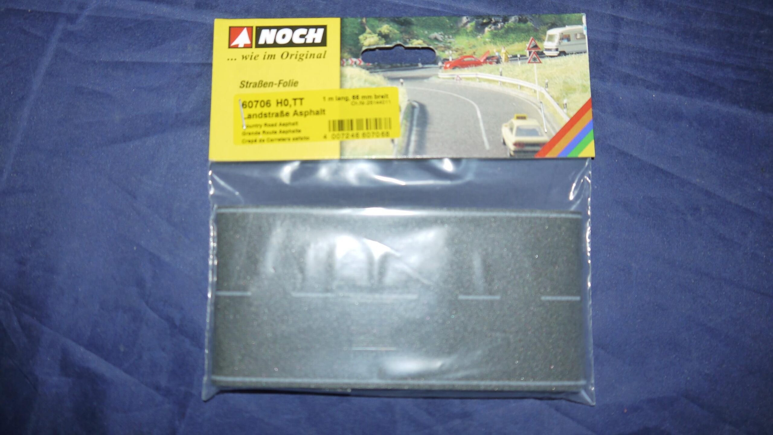 NOCH 60706 Vej 66 mm H0 TT 1 m x 66 mm nyt