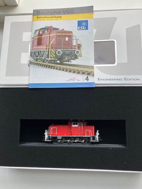 ESU 31742 362614 DB Br 60 Både AC og DC Mange funktioner og Røg. H0.