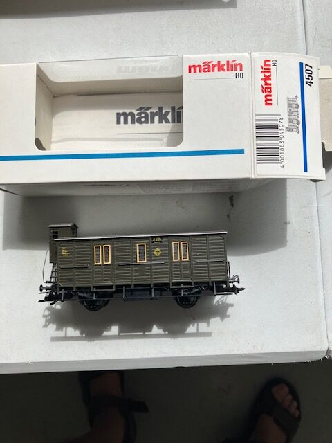 Märklin 4507 Post vogn Hannover, Helt Som Ny i Æske..HO