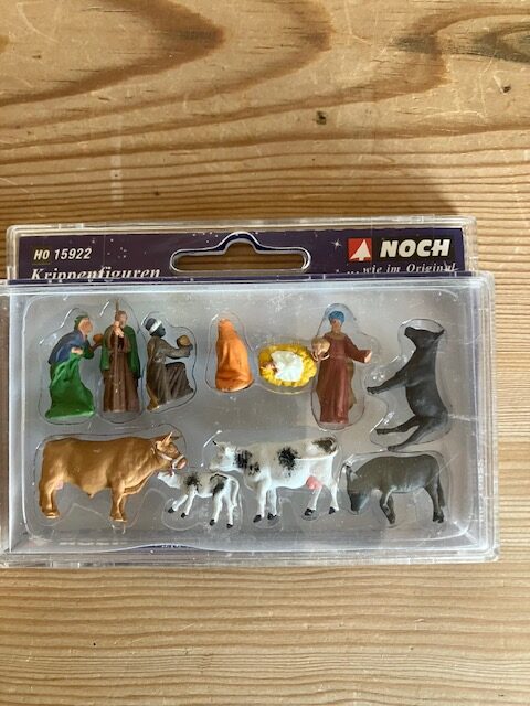 NOCH 15922 Krybbefigurer Ny i Æske H0