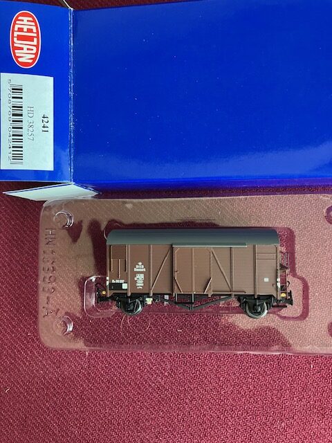 Heljan 4241 DSB HD 38257 Brun gods H0 Som Ny fra Samling.