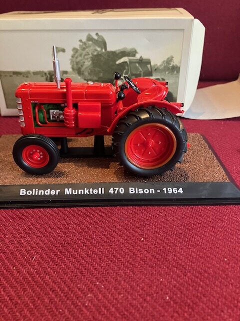 Atlas Bolinder Munktell 470 Bison -1964 Som Ny i Æske 1:43.
