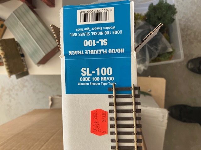 PECO SL 100 Flexskinne 91,2 Cm Skinne Ny. H0