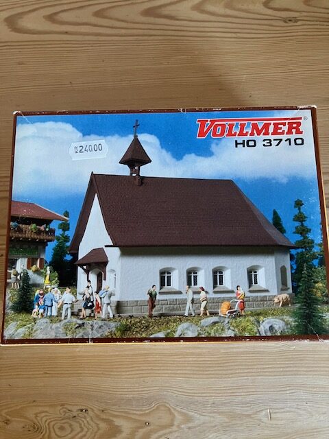 Vollmer 3710 Kapel Am Schweinberg Oberalgau Nyt Byggesæt H0