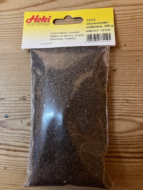 HEKI 33112 Sten Ballast Jord Farvet 200 g 0,5-1,0 mm