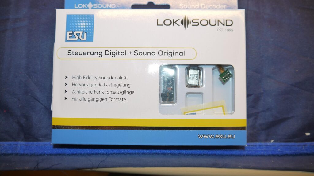 LokSound 5 micro DCC/MM/SX/M4 -Décodeur Vide, 8-pin NEM652, Retail