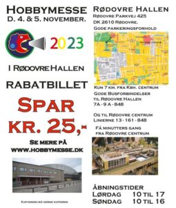 Hobby Messe Rødovre 4.-5. nov. 2023