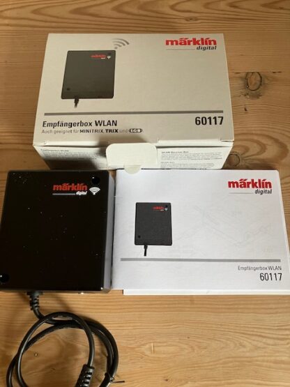 Marklin 60117 Modtagerbox Trådløs. WLAN til Marklin Trix og LGB. NYT