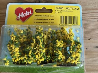 HEKI 11800 6 Forsythia Buske Gule  3-6 cm høje Nyt