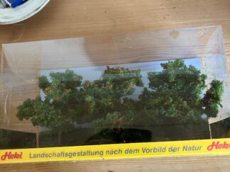 HEKI 1929 3 Æble træer 13 Cm H0 NYT.