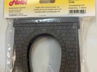 HEKI 3124 2 Tunnelportaler til H0 NYT,
