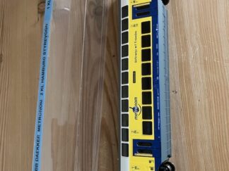 UDSOLGT PIKO Metronom dobb dæk styr vogn 1 og 2 kl HAMBURG H0 DC Som Ny.