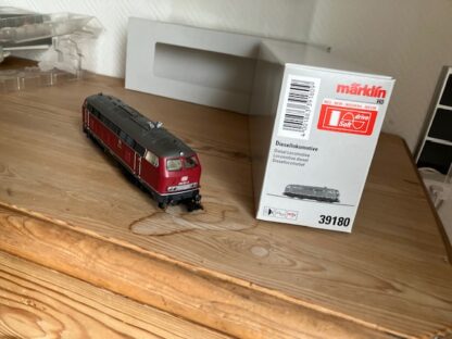 Marklin 39180 Br 218 MFX og Sinus drive motor og Lyd. H0 Let brugt - Billede 3