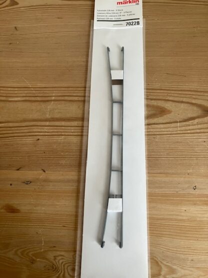 Marklin 70228 5 stk Køreledning r 4 228 mm.NYT.
